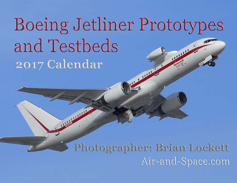 Lockett Books Calendar Catalog: Boeing Jetliner Prototypes and Testbeds